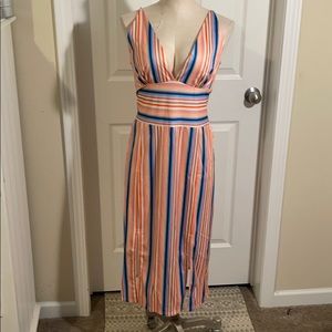 Rainbow Fannyinn V-neck Dress